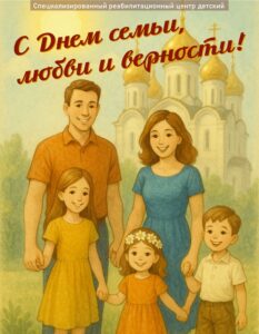 С днем семьи, любви и верности!